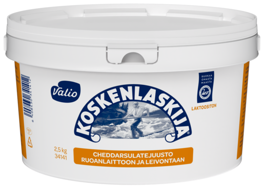 Valio Koskenlaskija cheddar cheese sauce 2,5kg lactose free