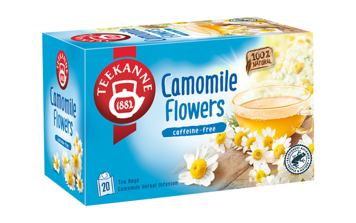 20x1,5g Teekanne Camomile Flowers Herbal Infusion, tea bag