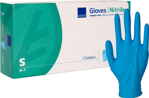 Abena Classic examination glove S blue 100pcs
