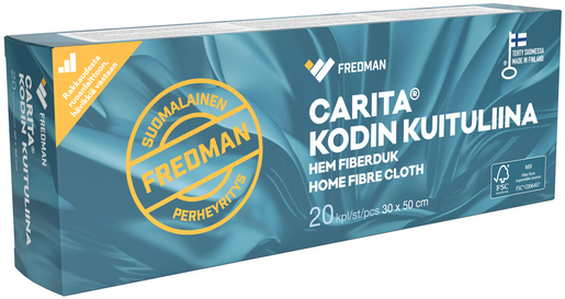 Fredman Kodin kuituliina 30x50cm 20kpl