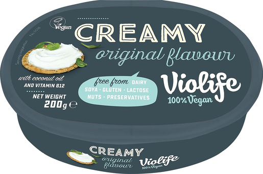 Violife cocconut oil creamy original 200g 100% vegan