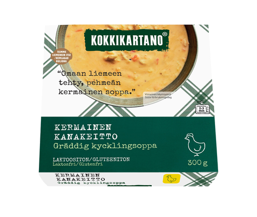 Kokkikartano creamy chicken soup 300g
