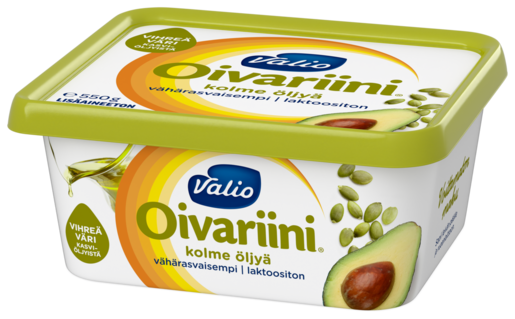 Valio Oivariini three oils butter-blend 550g low-fat, lactose free