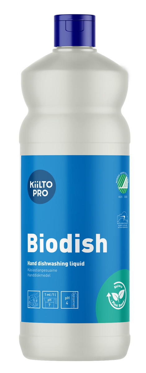 Kiilto Biodish käsiastianpesuaine 1l