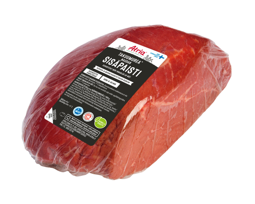 Atria guaranteed tender topside of beef ca1kg