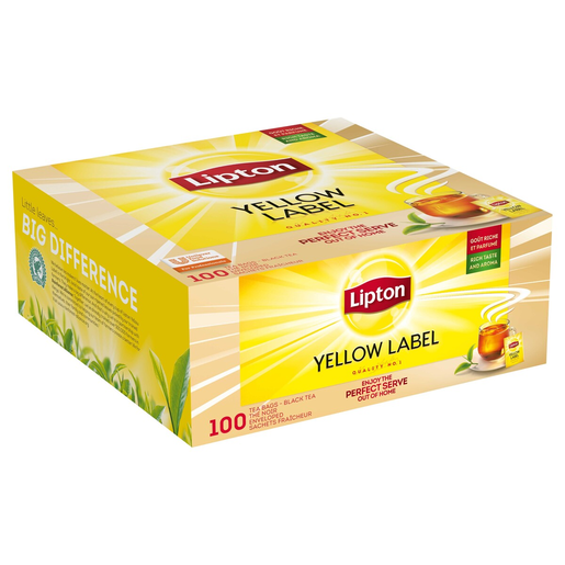 Lipton yellow label svart te 100ps