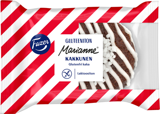 Fazer Marianne kakkunen 15x80g gluteeniton, yksittäispakattu, kypsä, pakaste
