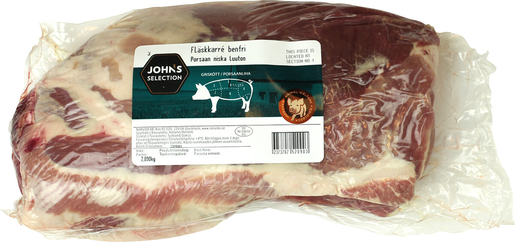 Johns Selection porsaan kassler n2,5kg luuton