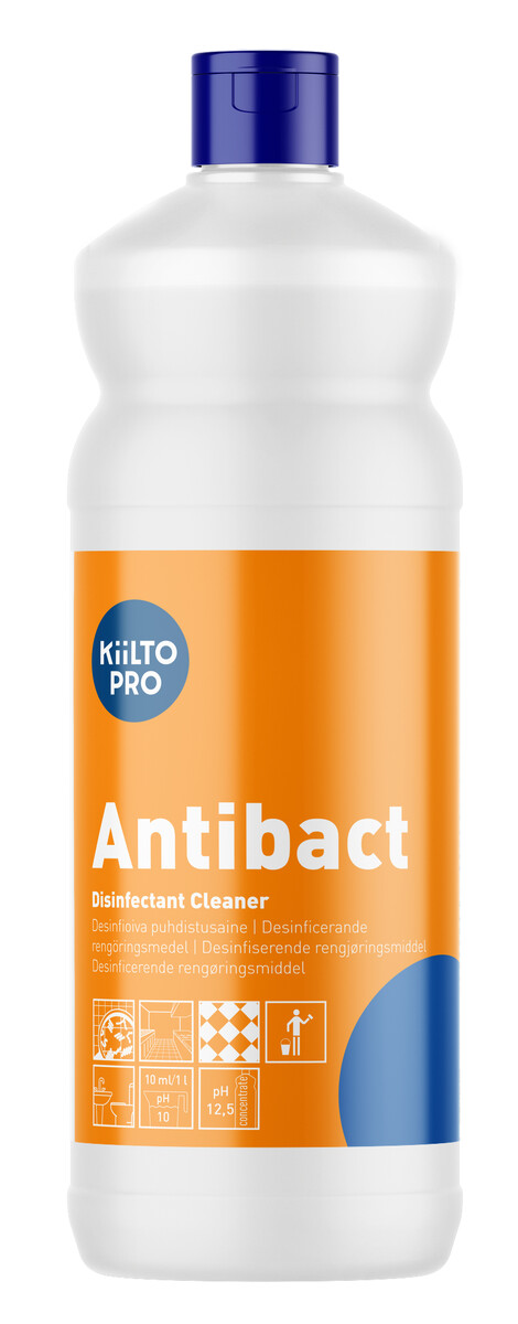 Kiilto Antibact disinfectant cleaner 1l