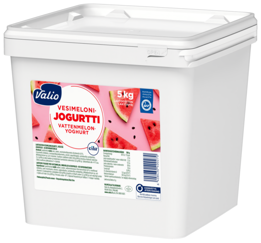 Valio watermelon yoghurt 5kg lactose free