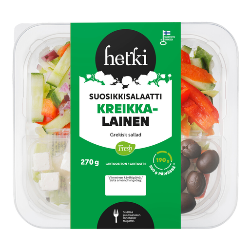 Fresh Hetki Favourite salad Greek 270g