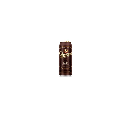 Staropramen Dark Lager öl 4,4 % burk 0,5 L