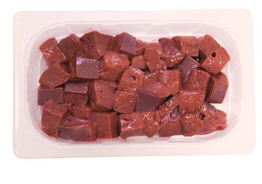 Kivikylän beef liver n3kg cubes
