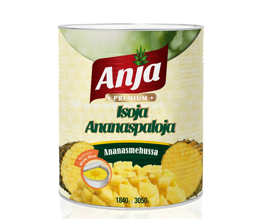 Anja isot ananaspalat 3050/1840g
