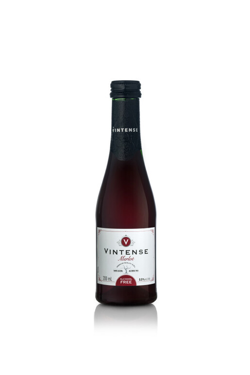 Vintense Merlot red wine drink 0% 0,2l