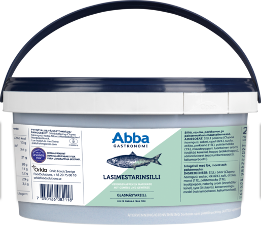 Abba Gastronomi glassmaster herring 2,5/1,2kg