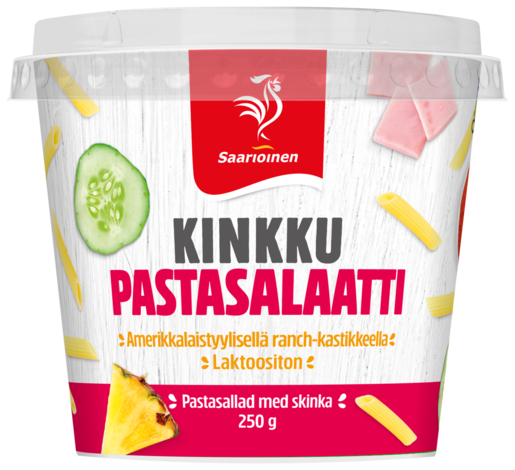 Saarioinen Eväs kinkku-pastasalaatti 250g