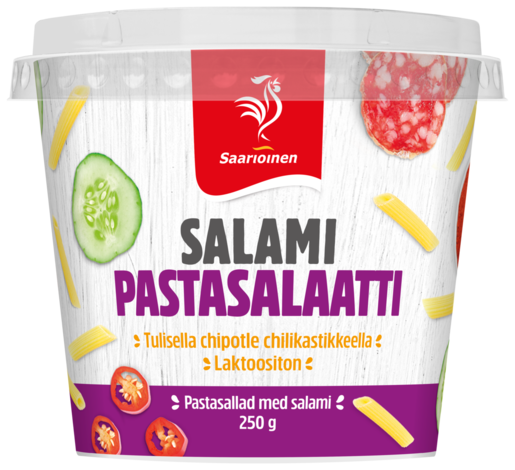 Saarioinen Eväs salami-pastasalaatti 250g