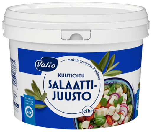 Valio salaattijuustokuutio 2kg laktoositon
