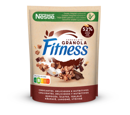 Nestlé Fitness Granola choklad 300g havre-vete granola