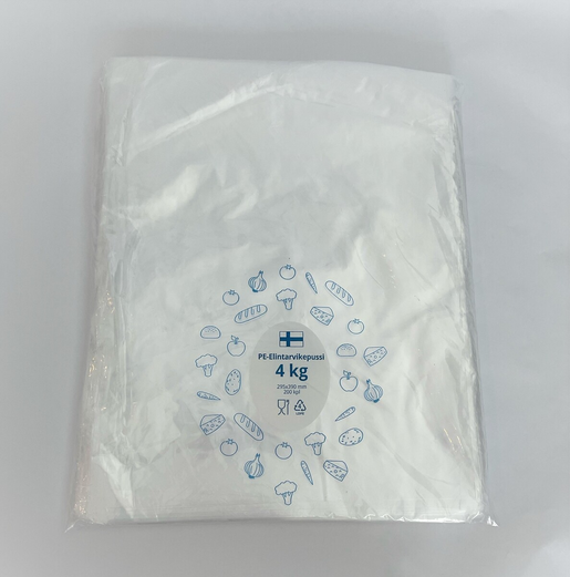 Aspelin PE-plastic bag 4kg 200pcs