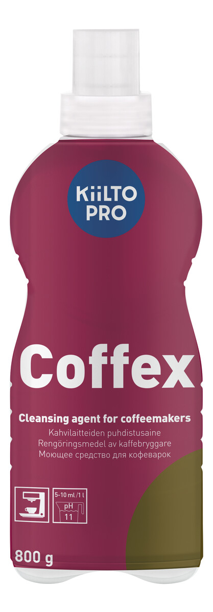 Kiilto Pro Coffex 800 g kahvinkeittimien puhdistusaine