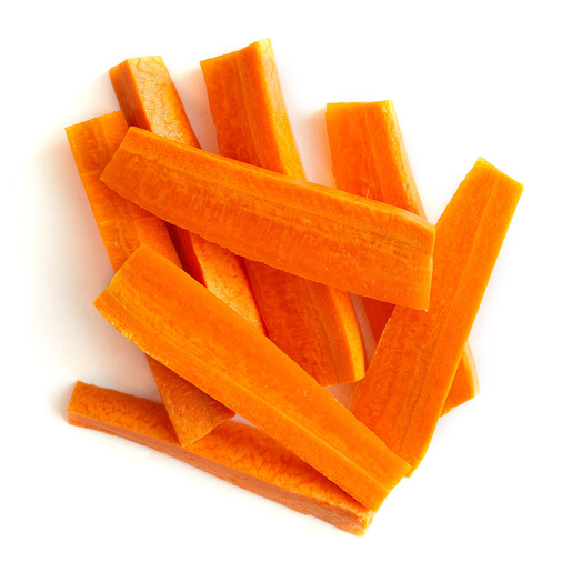 Fresh Cut Carrotblock 7-10cm 1kg