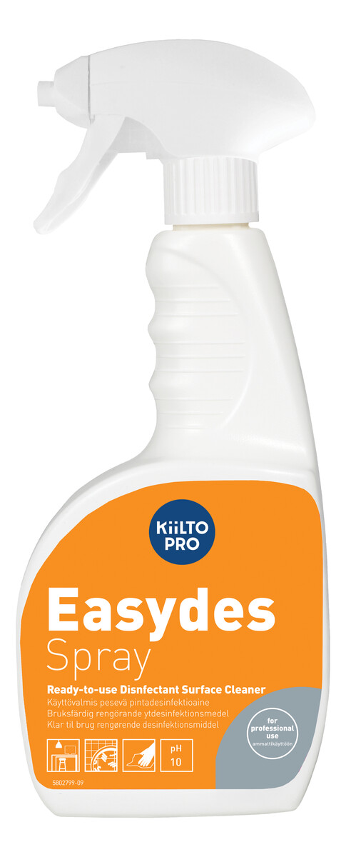 Kiilto Pro Easydes tvättande ytdesinfektionsmedel spray 750ml