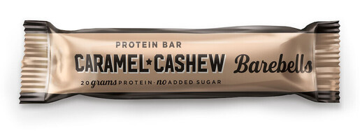 Barebells caramel and cashew  protein bar 55g