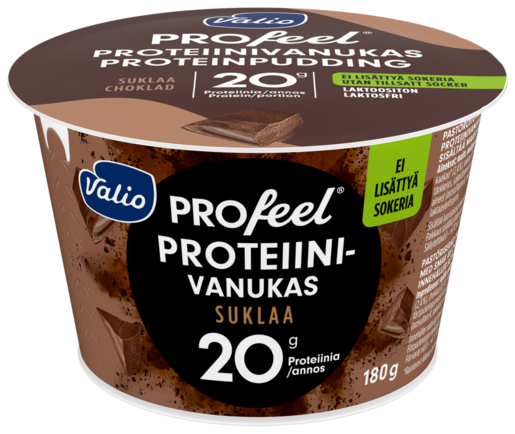 Valio PROfeel choklad proteinpudding 180g laktosfri