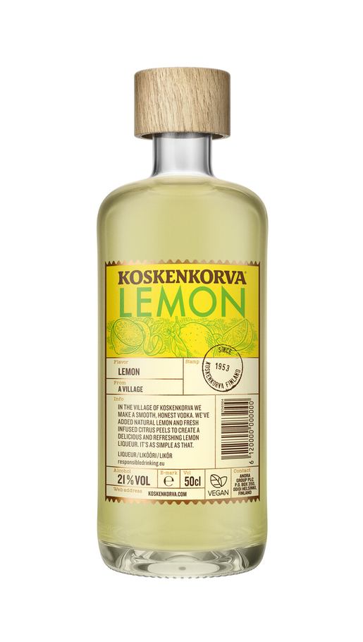 Koskenkorva lemon shot 21% 0,5l liquer