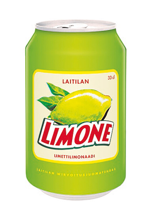 Laitilan Limone lemonade with taste of lime 0,33l