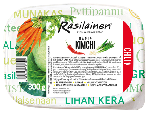 Rasilainen Sauerkraut Kimchi 300g
