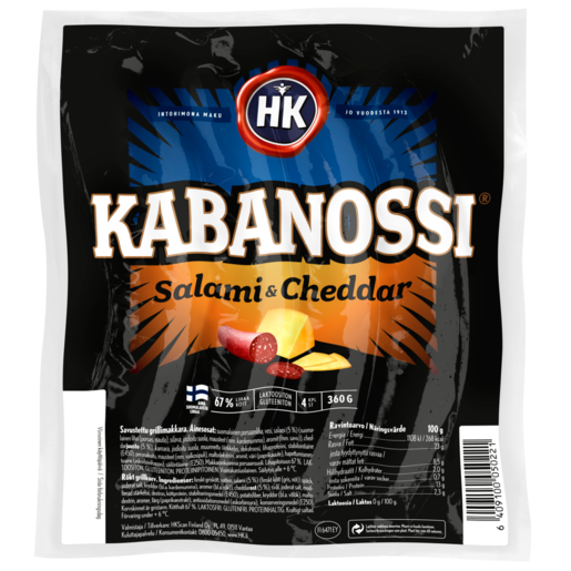 HK Kabanossi® Salami & Cheddar 360 g