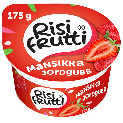 Risifrutti strawberry rice in-between-meal 175g