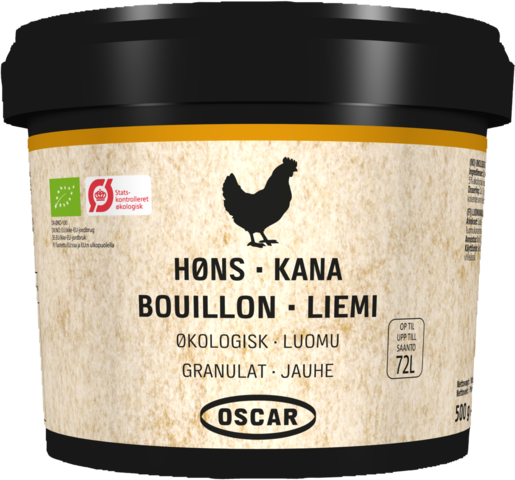 Oscar organic chicken bouillon granulate 500g