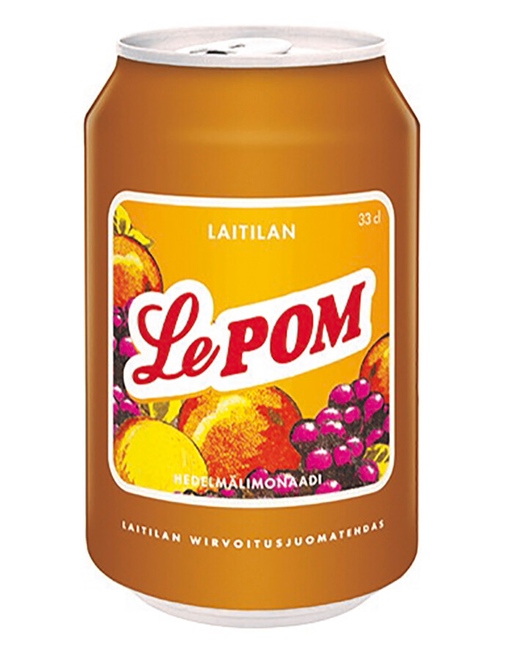 Laitilan Le Pom lemonad med fruktsmak 0,33l
