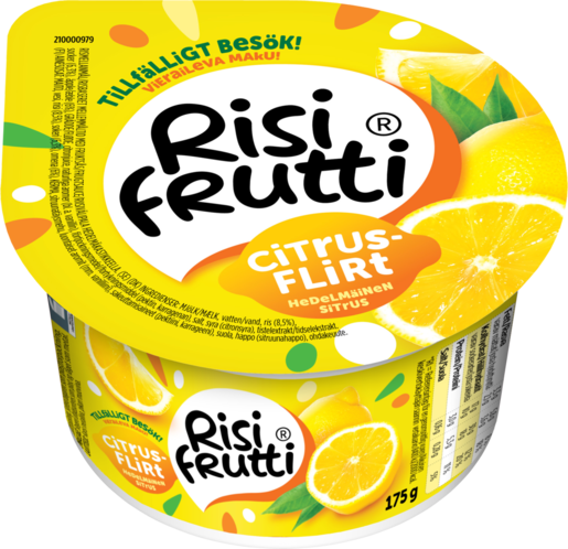 Risifrutti citrusflirt fruktig citrus rismellanmål 175g