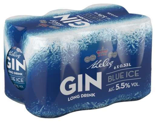 A. Le Coq Blue Ice long drink 5,5% 6x0,33l burk
