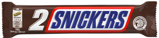Snickers 2pack suklaapatukka 75g