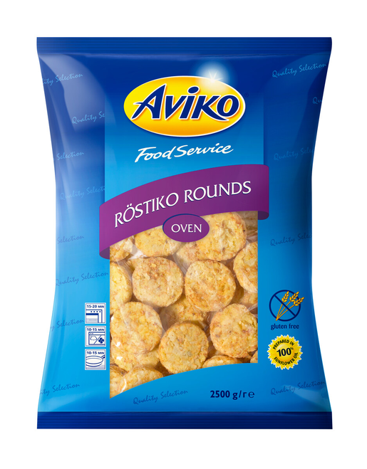 Aviko Rostiko rounds 2,5kg frozen