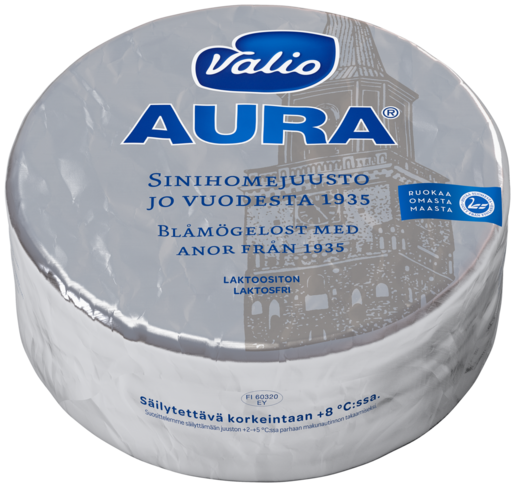 Valio Ara blue mould cheese ca3,4kg wheel