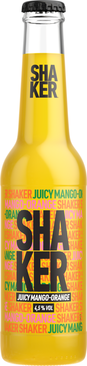 Shaker juicy mango-orange blanddryck 4,5% 0,275l