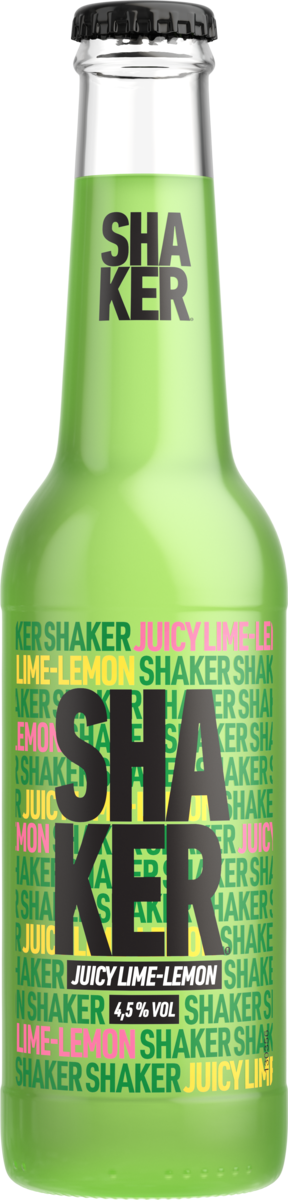 Shaker juicy lime-lemon juomasekoitus 4,5% 0,275l