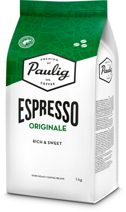 Paulig Espresso Originale papukahvi 1kg