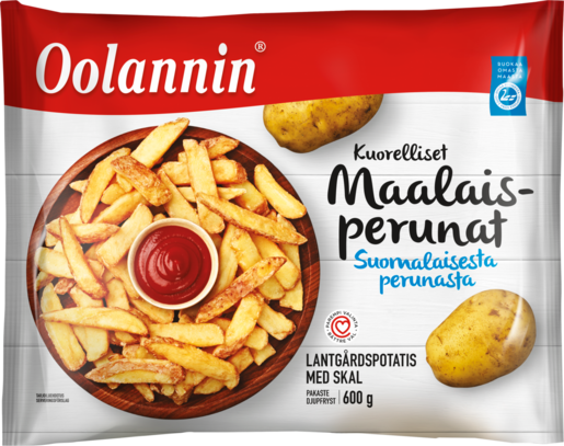 Oolannin 600g farmer potatoes with peel