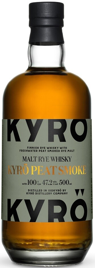 Kyrö Peat Smoke Malt Rye 47,2% 0,5l viski