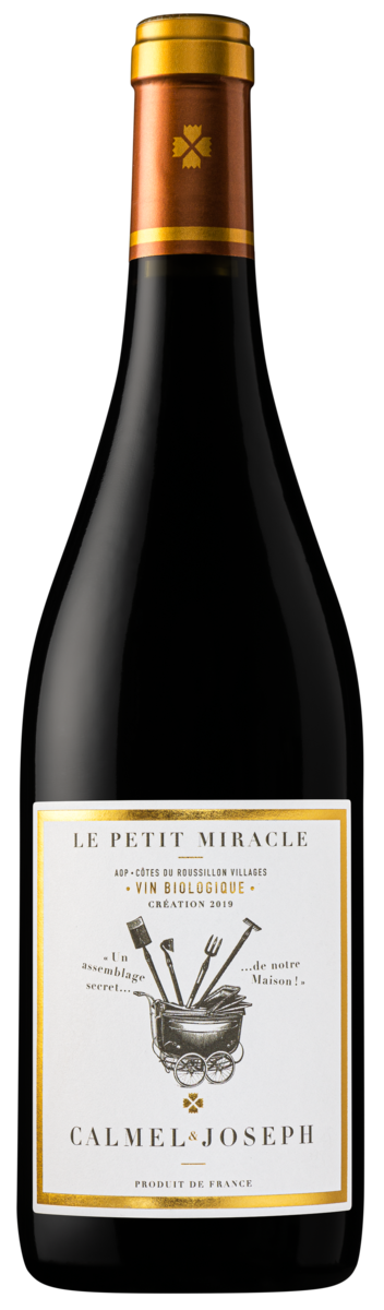 Le Petit Miracle organic 14% 0,75l red wine