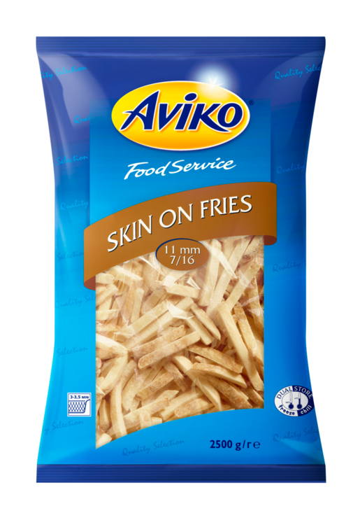 Aviko Skin on fries 11mm 2,5kg frozen
