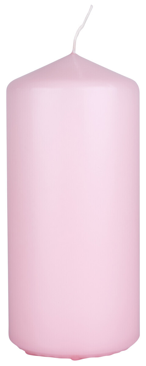 Duni pehmeä pinkki pöytäkynttilä 15x7cm 62h